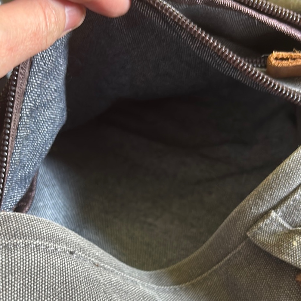 Gray Canvas Sling Bag/Backpack - image 4